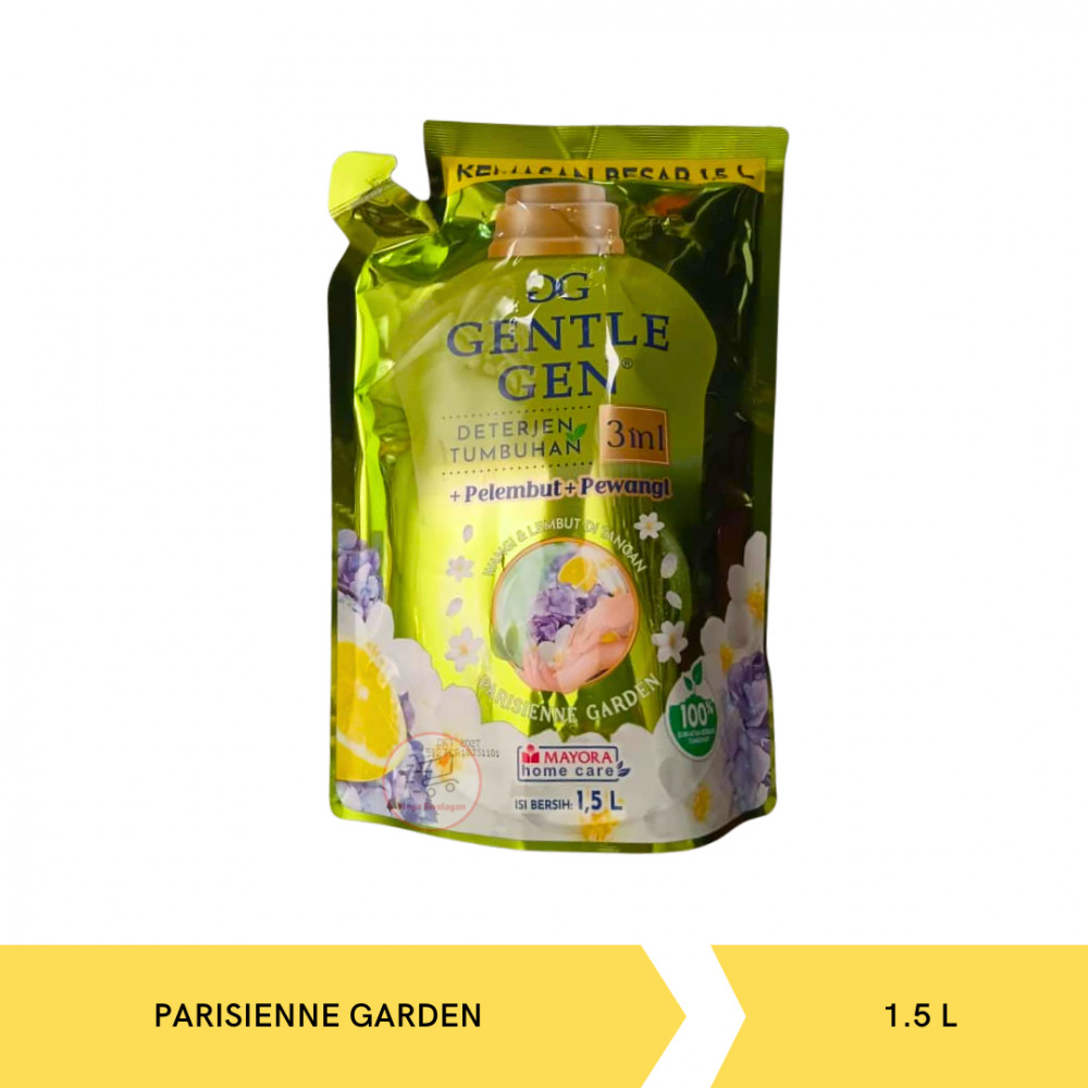 GENTLE GEN LIQ DET PARISIENNE GARDEN 1.5L X 6