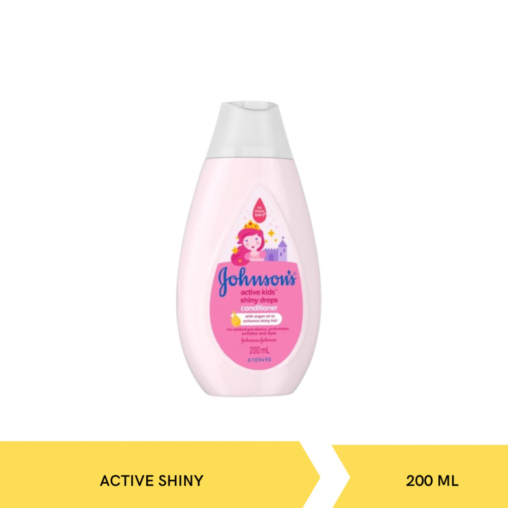 JOHNSON KID COND ACTIVE SHINY 200ML