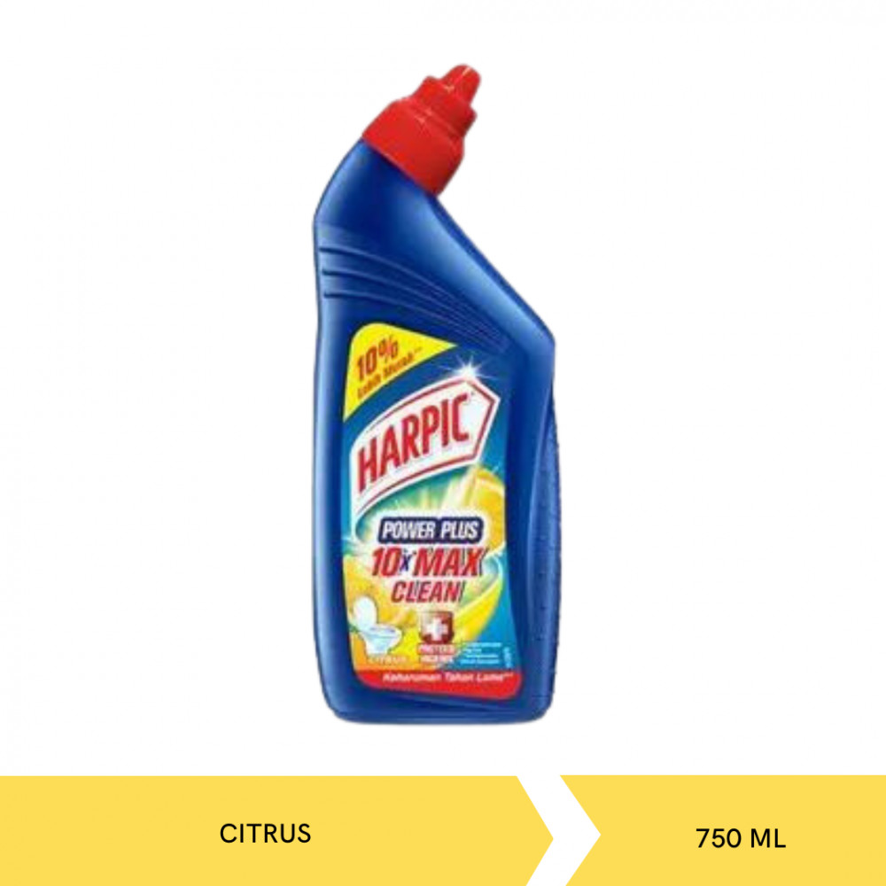 HARPIC LIQ POWER PLUS CITRUS BTL 750ML X 12