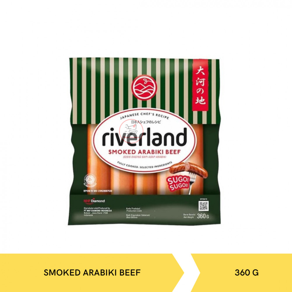 RIVERLAND SMOKED BEEF ARABIKI 360G