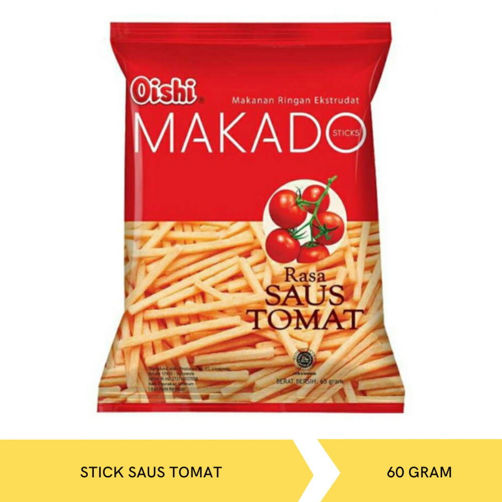 OISHI MAKADO STICK SAUS TOMAT 60G X 24