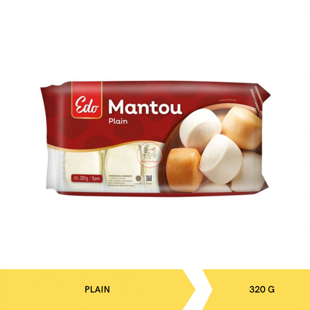 EDO MANTOU PLAIN 320G X 12