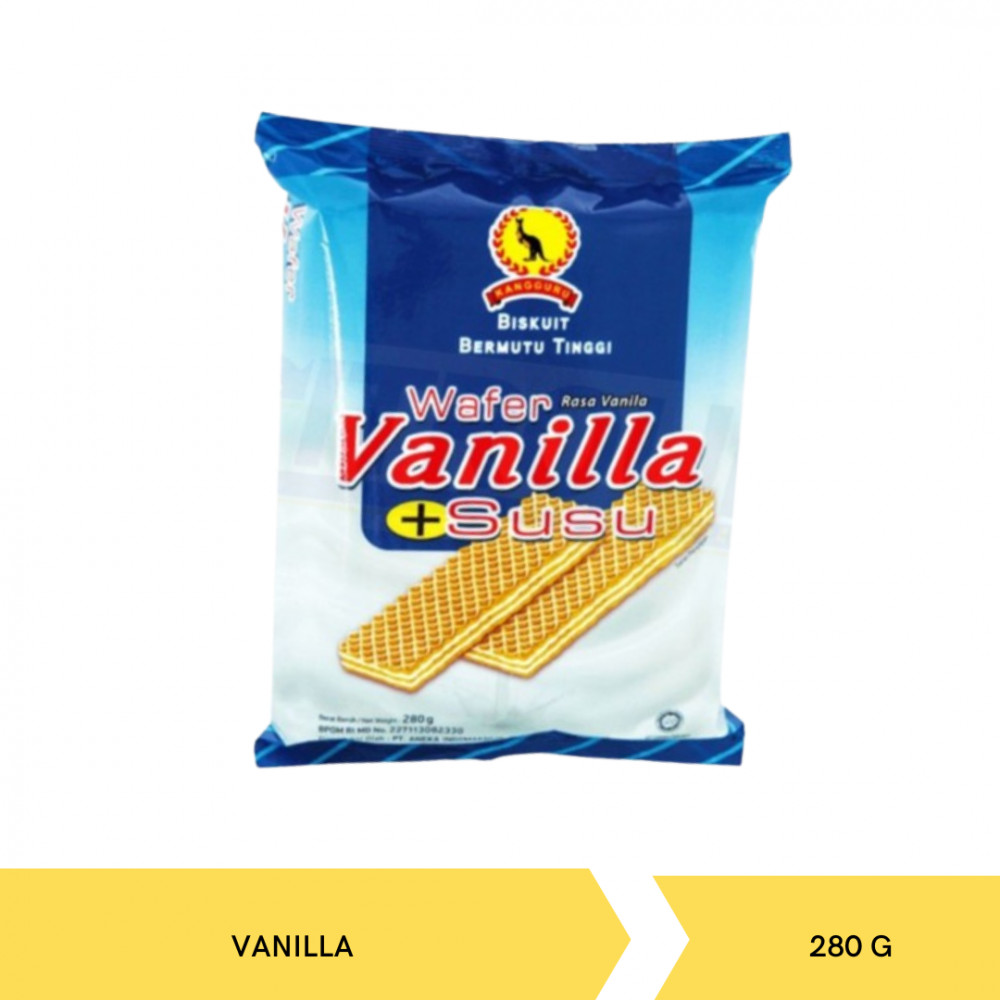 KANGGURU WAFER VANILLA 280G X 12