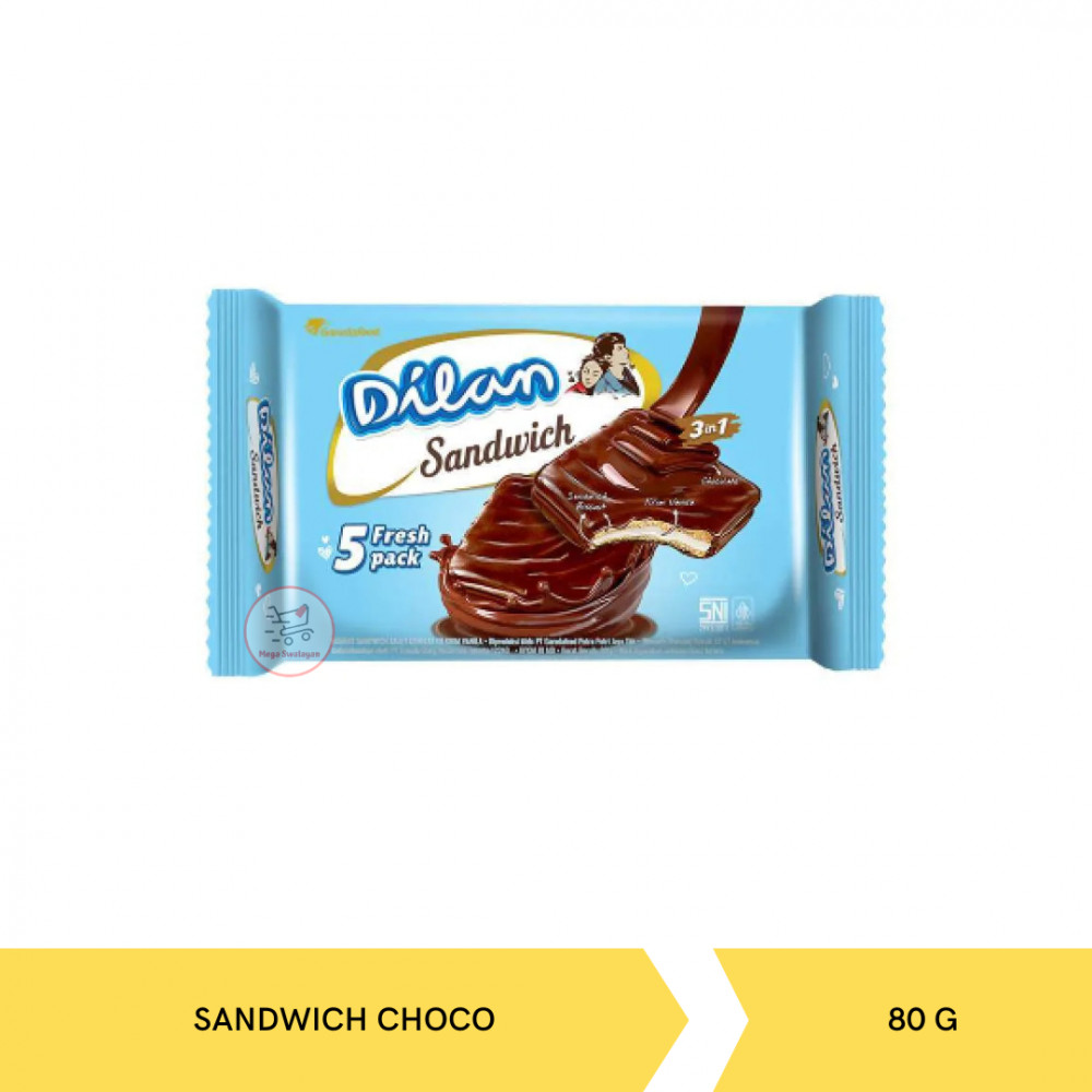 DILAN SANDWICH CHOCO 80GX30