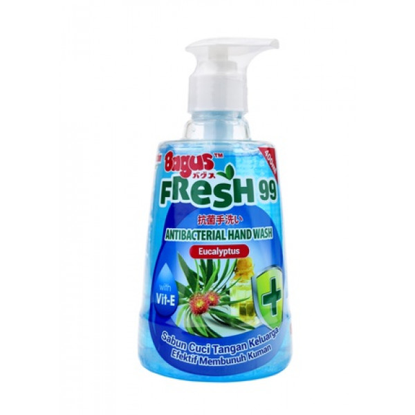 BAGUS HAND WASH EUCALYPTUS 400ML (12)