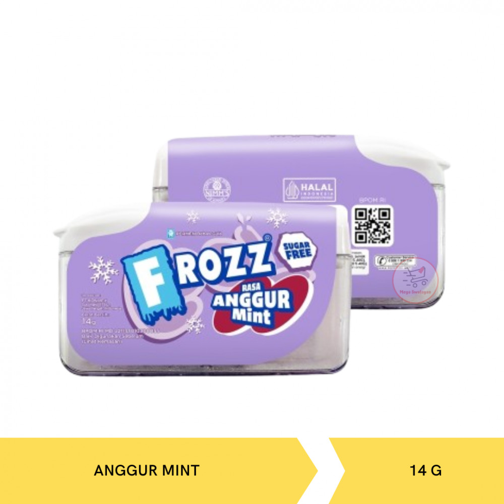 FROZZ ANGGUR MINT 14G X 24