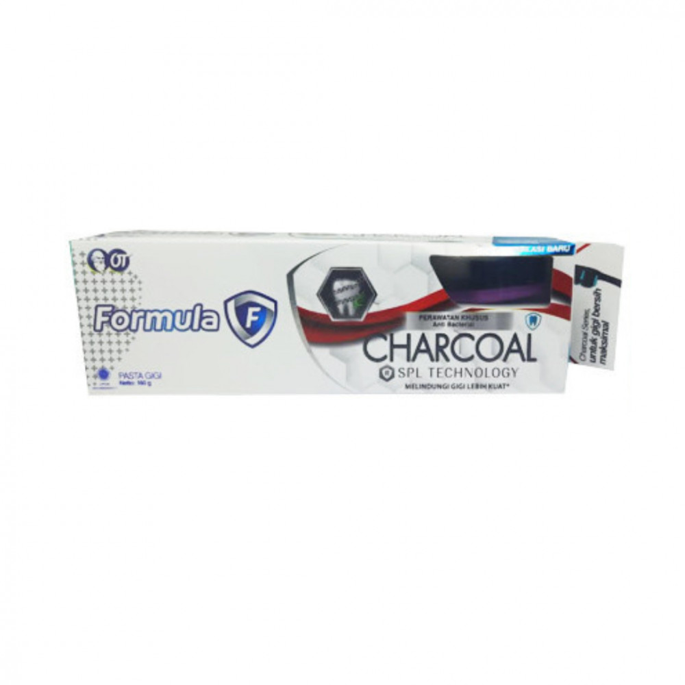 FORMULA T.PASTE CHARCOAL 160G X 48