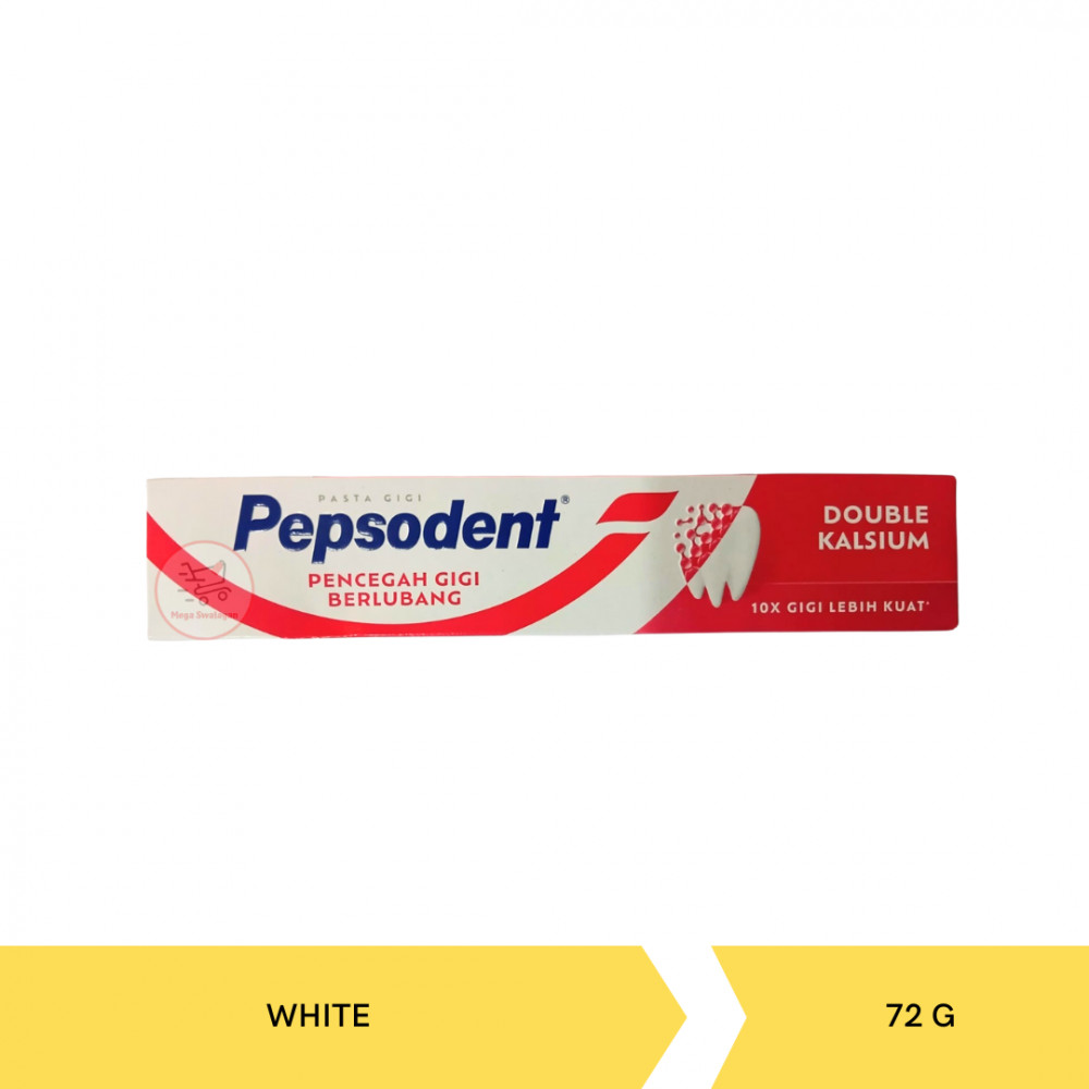 PEPSODENT T.PASTE WHITE 72G X 144