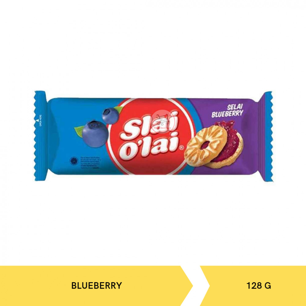 ROMA BISCUIT SLAI OLAI BLUEBERRY 128G X 24