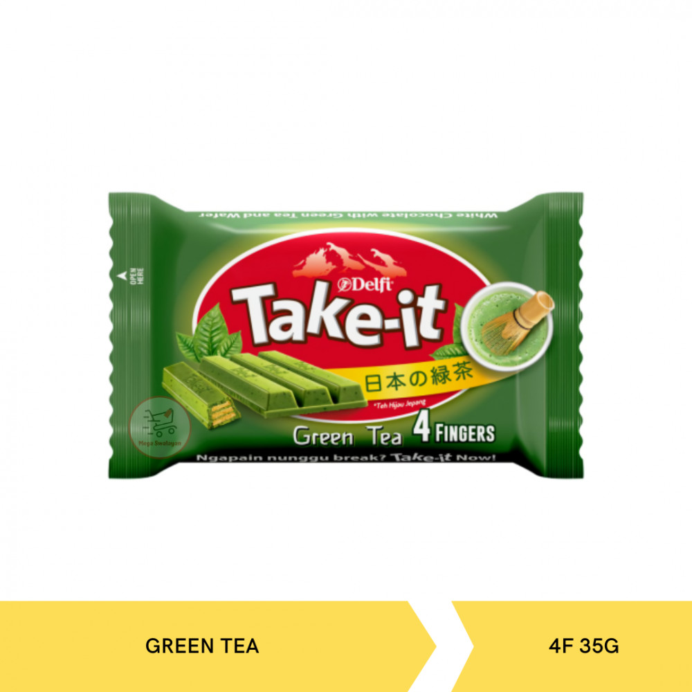 DELFI TAKE IT GREEN TEA 4F 35G X 10