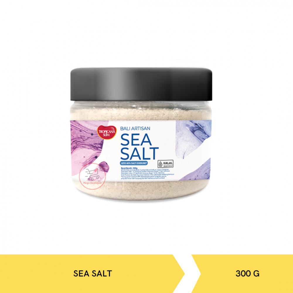 TROPICANA SLIM SEA SALT BALI ARTISAN 300GX12