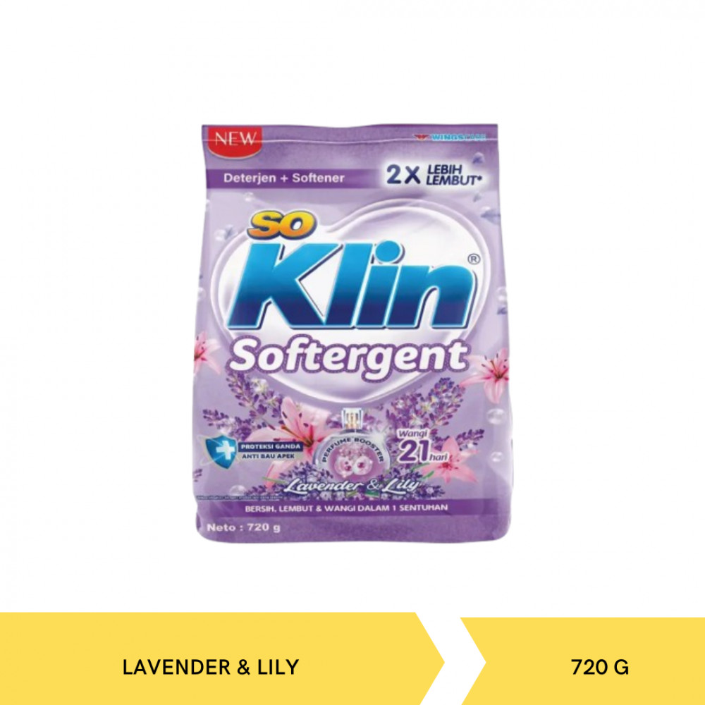 SOKLIN SOFTERGENT LAV&LILY 720G X 12