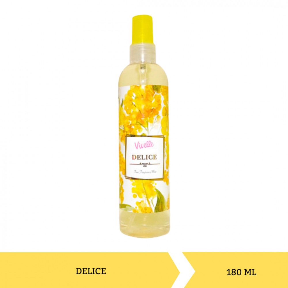 VIVELLE B.MIST DELICE YELLOW 180 ML