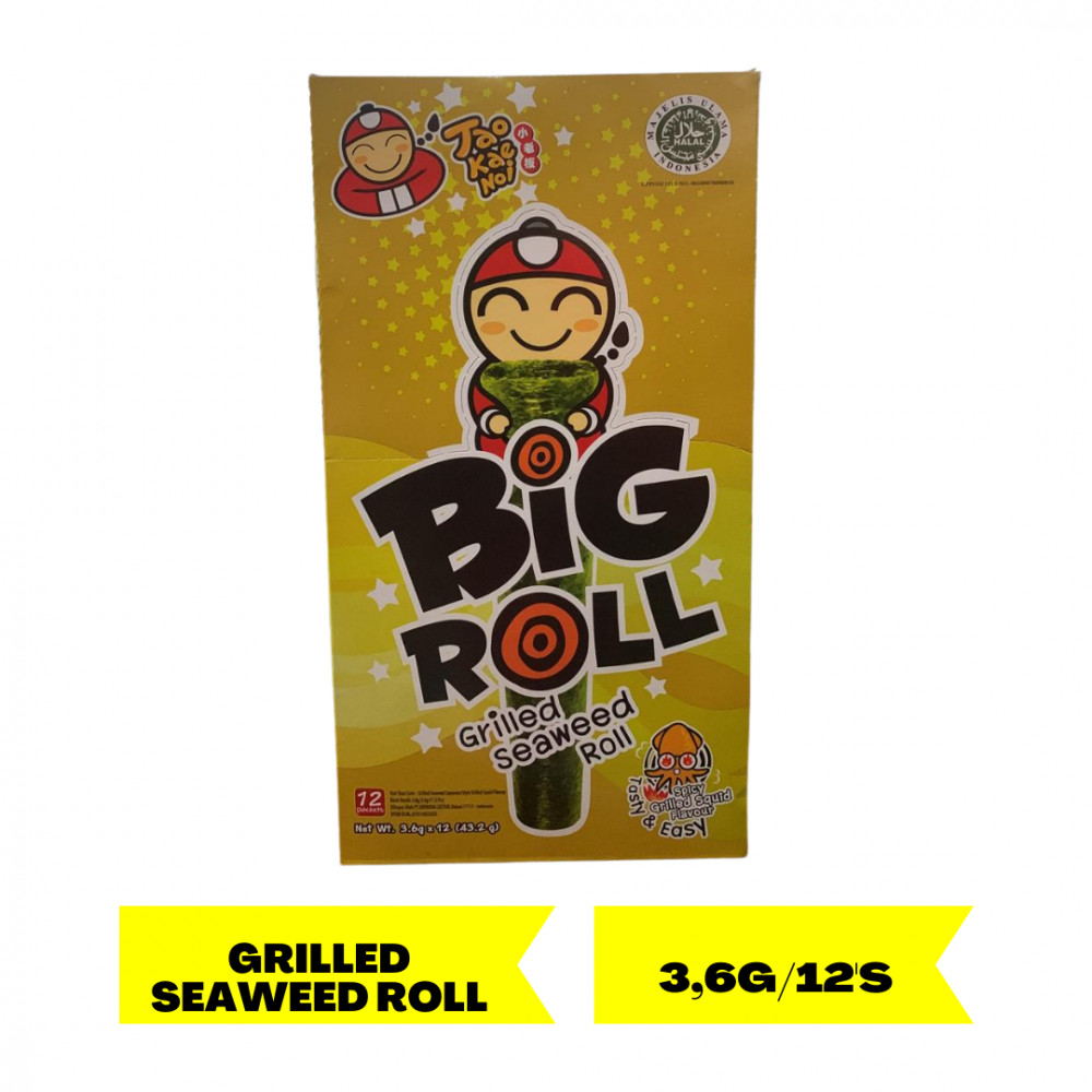 TAOKAENOI BIG ROLL SEAWEED SQUID KTK 3G/12`S X  12