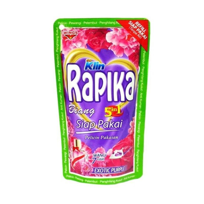 RAPIKA BIANG 5IN1 EXOTIC PURPLE POUCH 250ML X 24