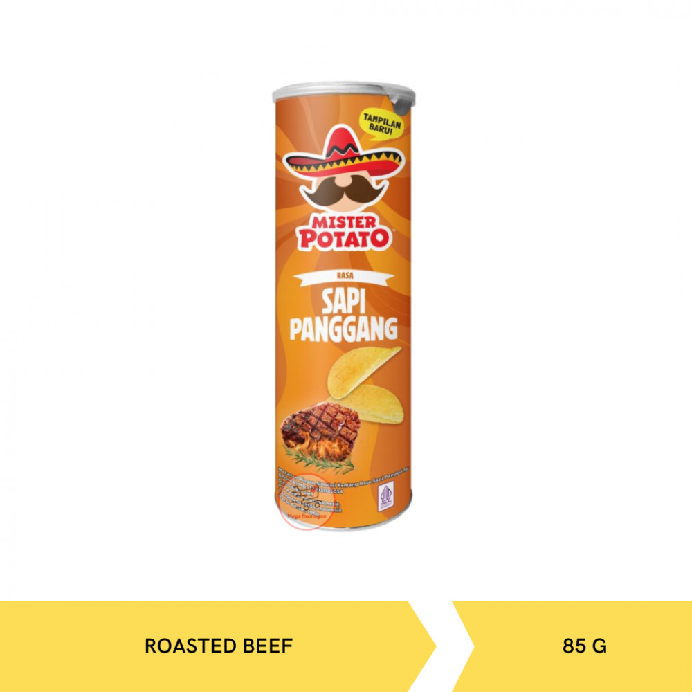 MR POTATO CRIPS ROASTED BEEF 85G X 24
