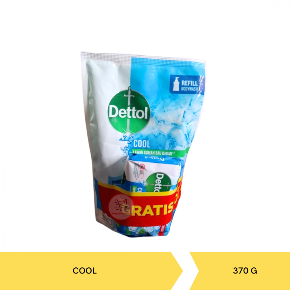 DETTOL BW COOL POUCH 370G X 24
