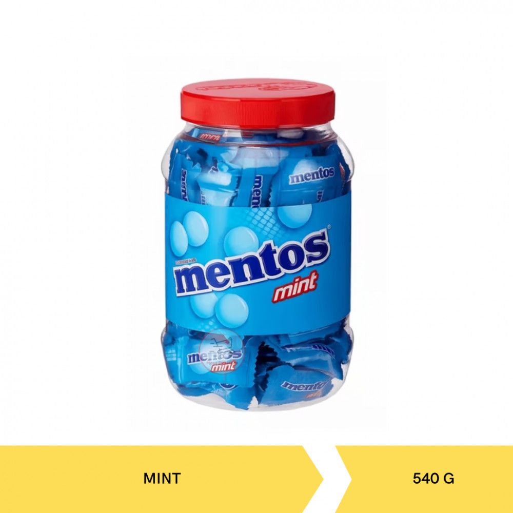 MENTOS MINT JAR 540G X 12