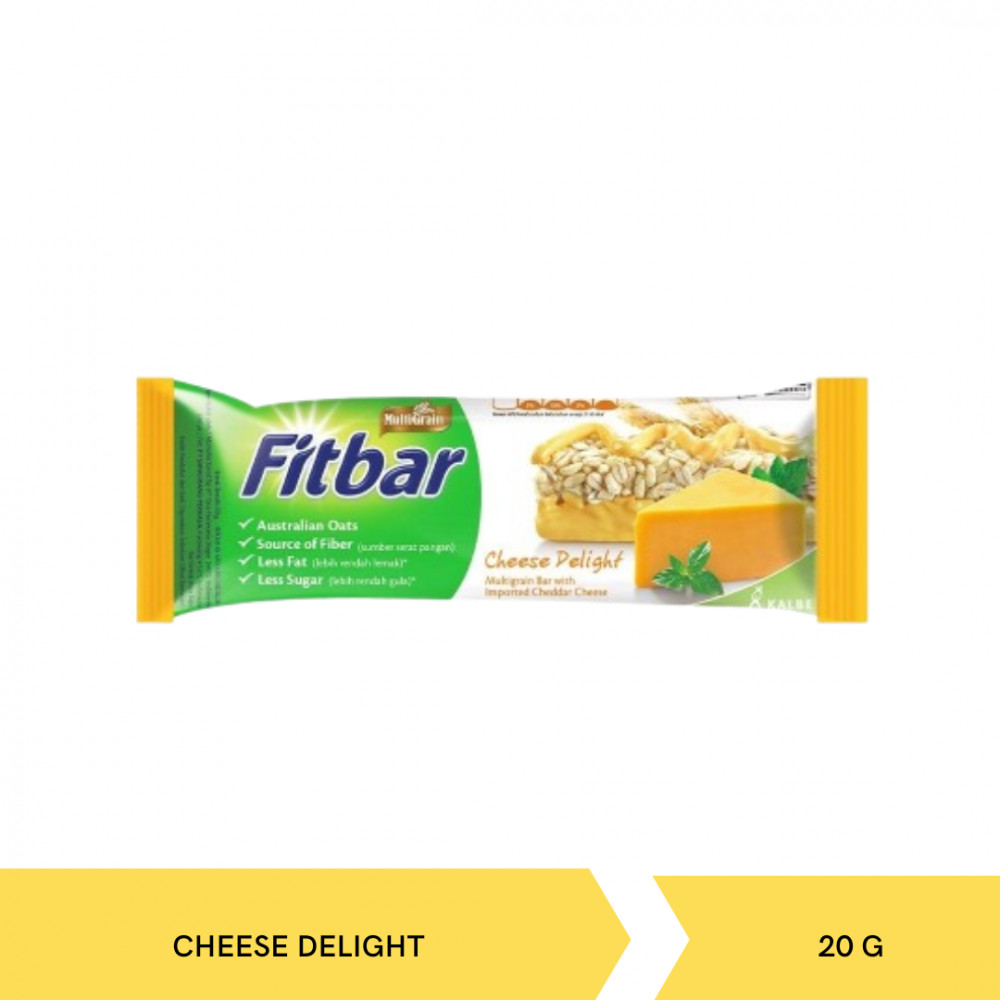 FITBAR CHEESE DELIGHT 20G X 12