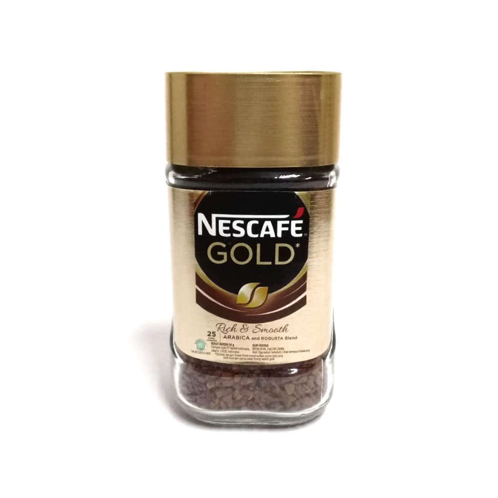 NESCAFE GOLD BOTOL 50G X 12