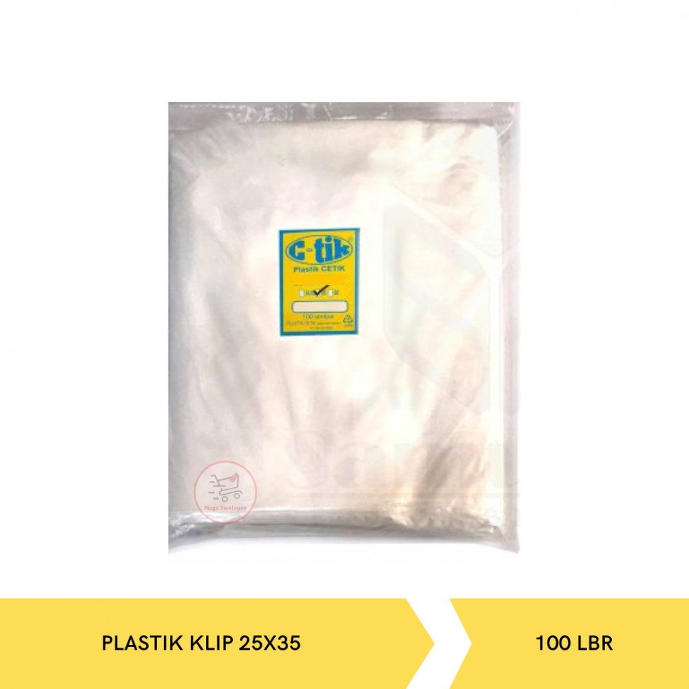 PLASTIK KLIP 25X35CM PACK/100 LBR X 24