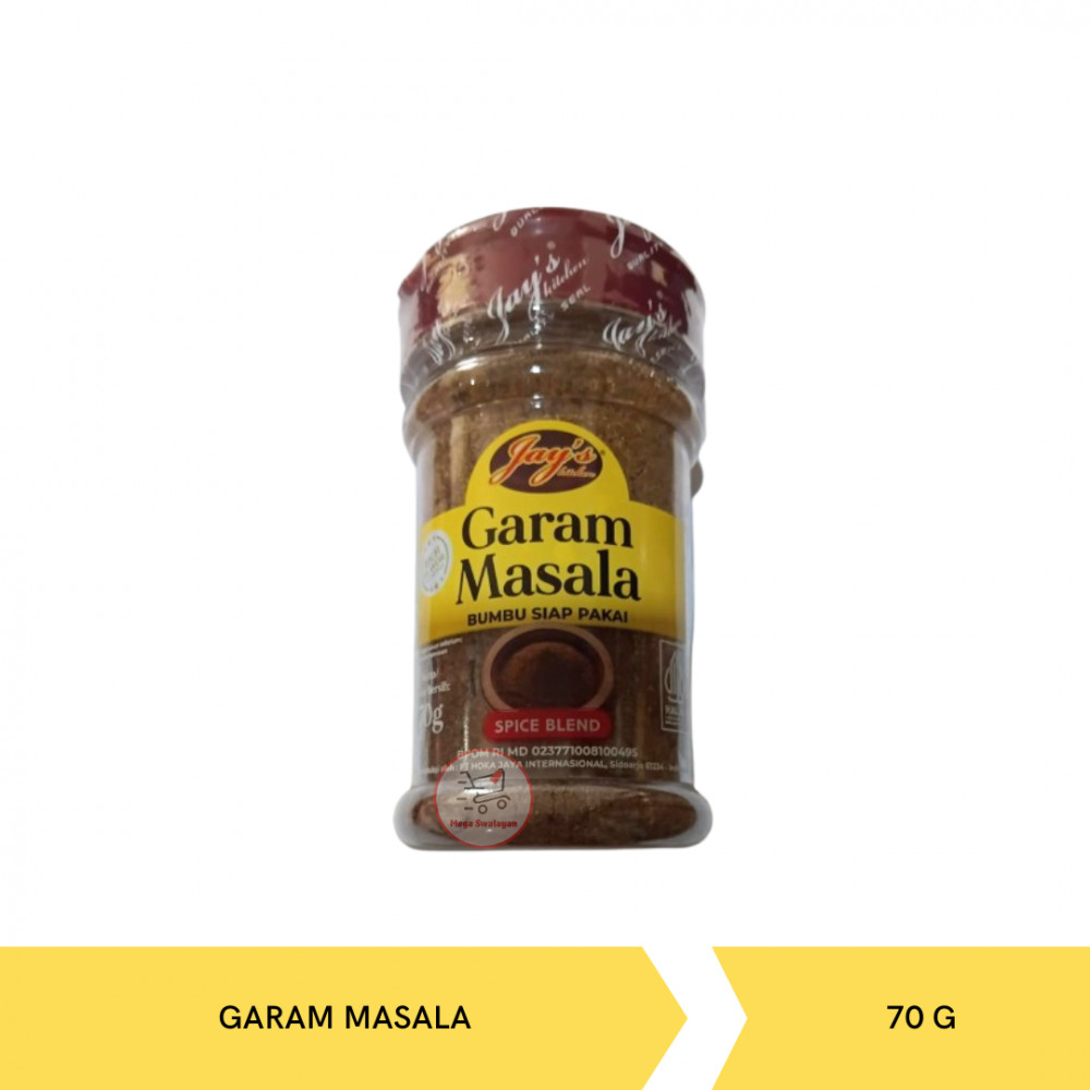 JAYS GARAM MASALA 70G X 10