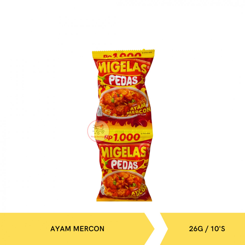 MIGELAS AYAM MERCON 26G/10S X 18
