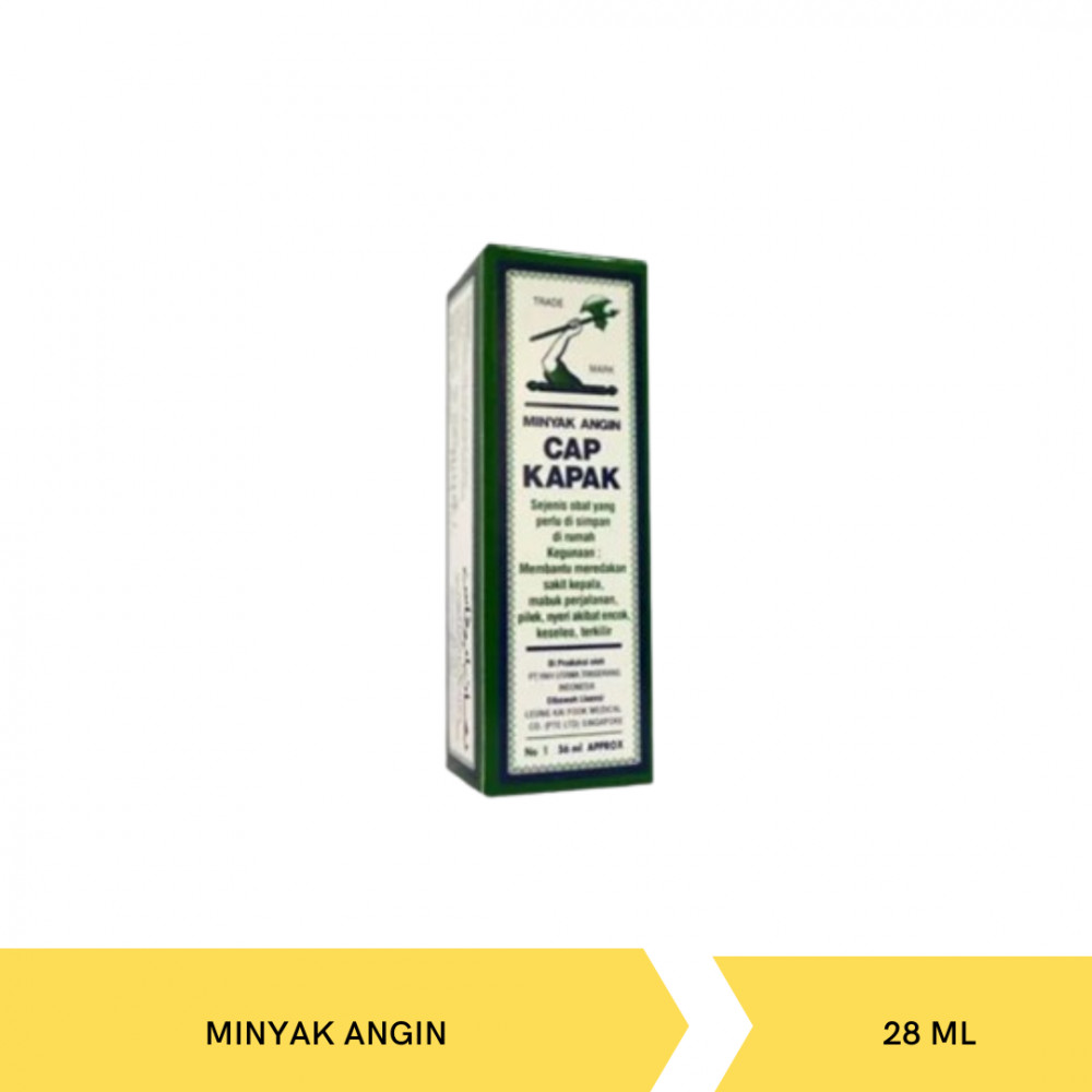 CAP KAPAK MINYAK ANGIN 28ML