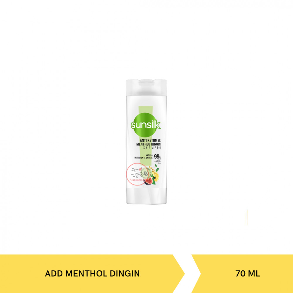 SUNSILK SHP ADD MENTHOL DINGIN 70ML X 48