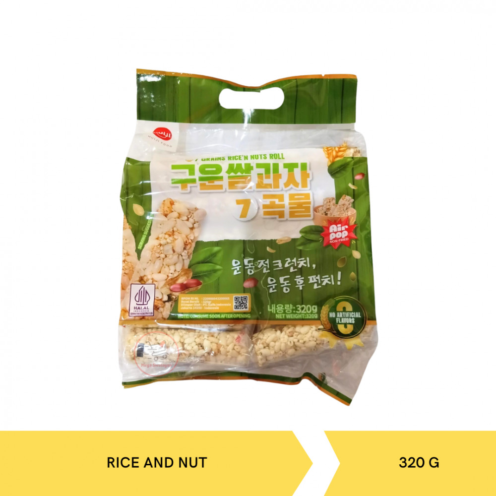 HUIJI 7 GRAINS RICE&NUT ROLL 320GX10