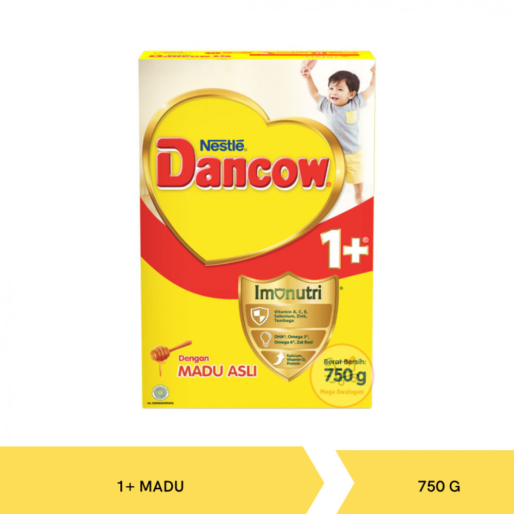 DANCOW KINDER 1+ MADU 750G X 12