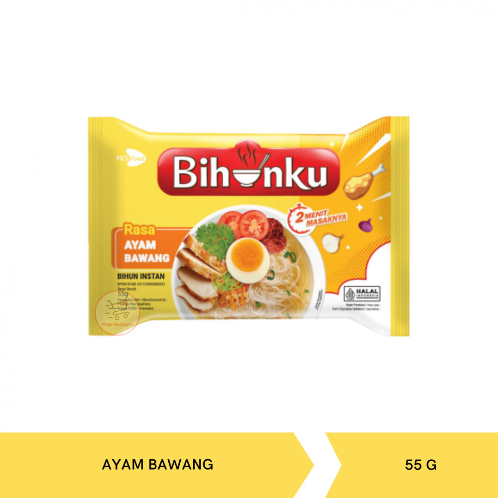 BIHUNKU BIHUN AYAM BAWANG 55G X 40