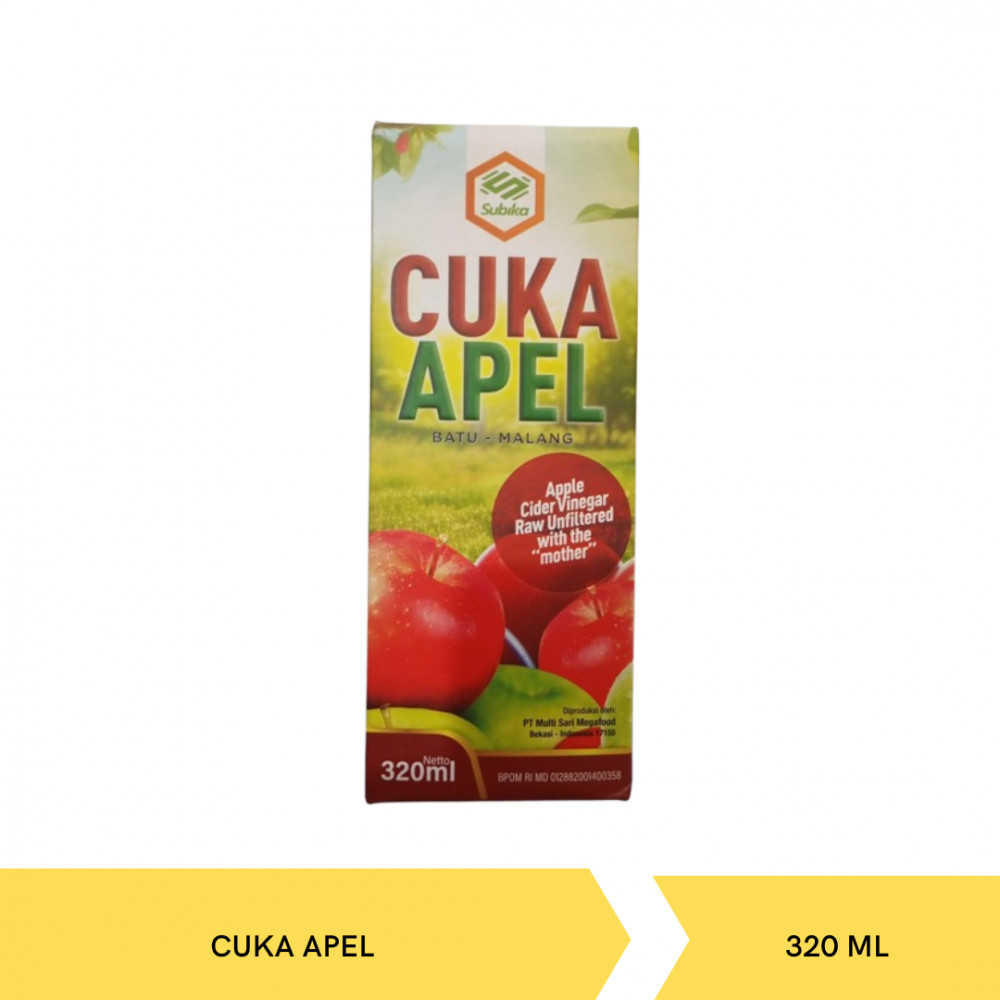 SUBIKA CUKA APEL 320ML