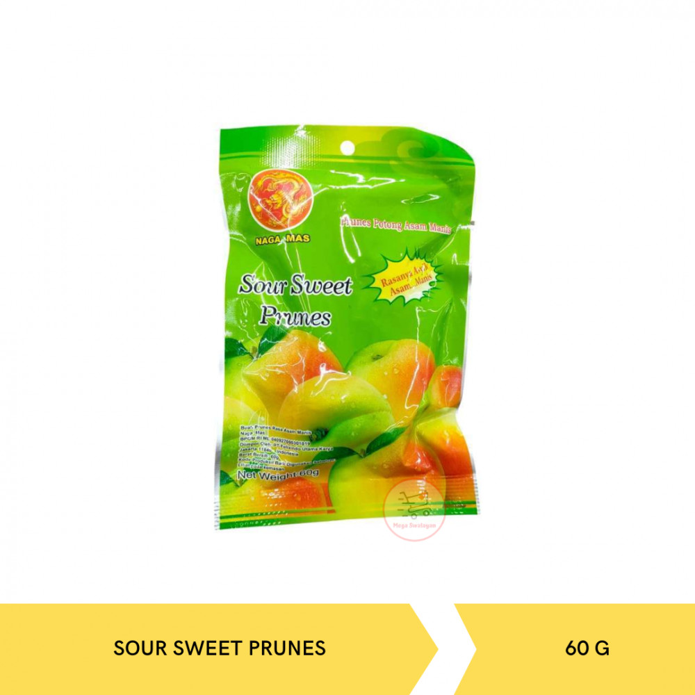 NAGAMAS SOUR SWEET PRUNES 60GX72