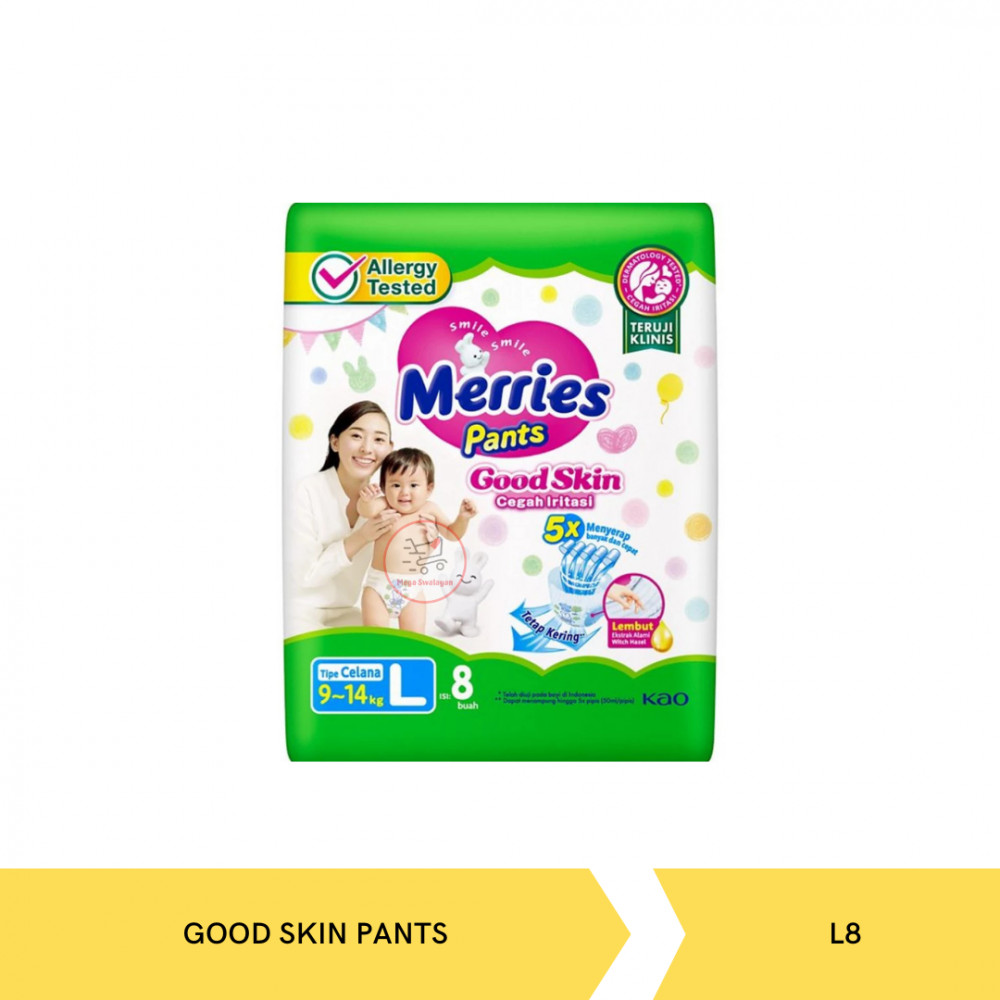 MERRIES PANTS GOOD SKIN L8 X 12