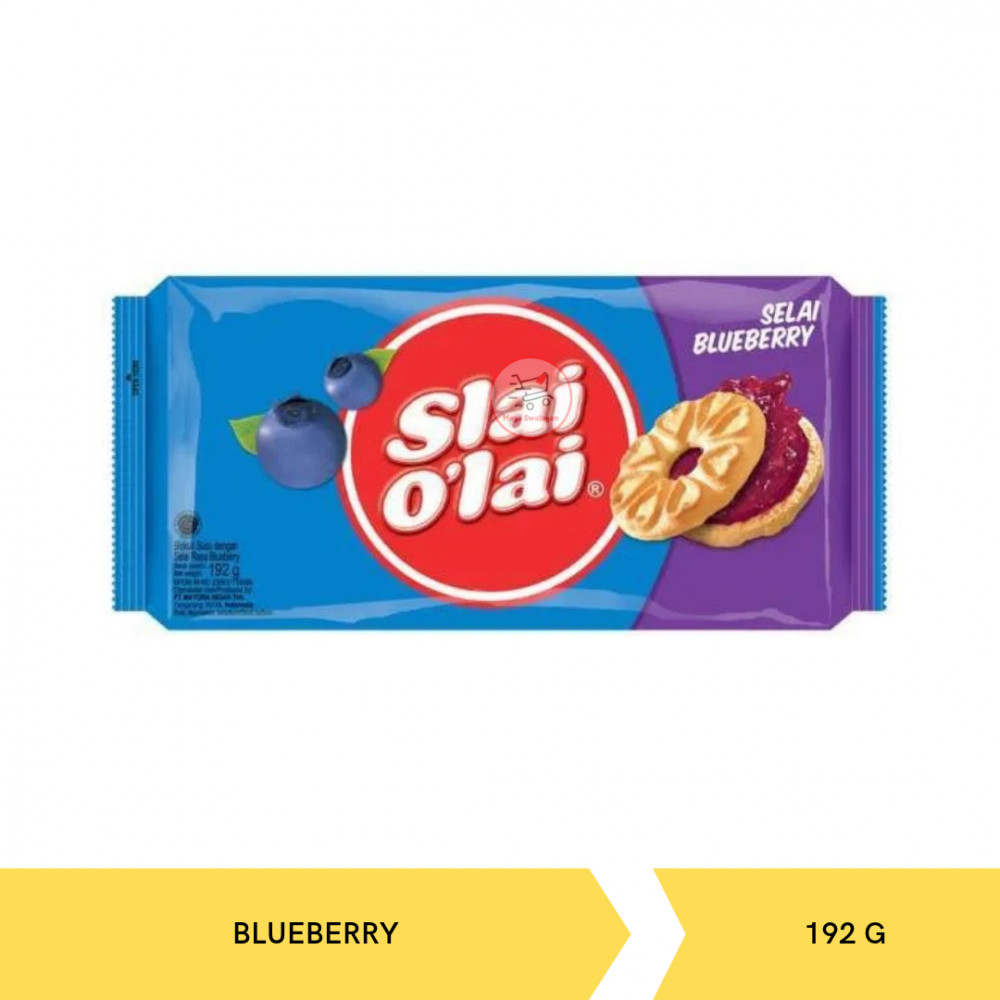 ROMA BISCUIT SLAI OLAI BLUEBERRY 192G X 20