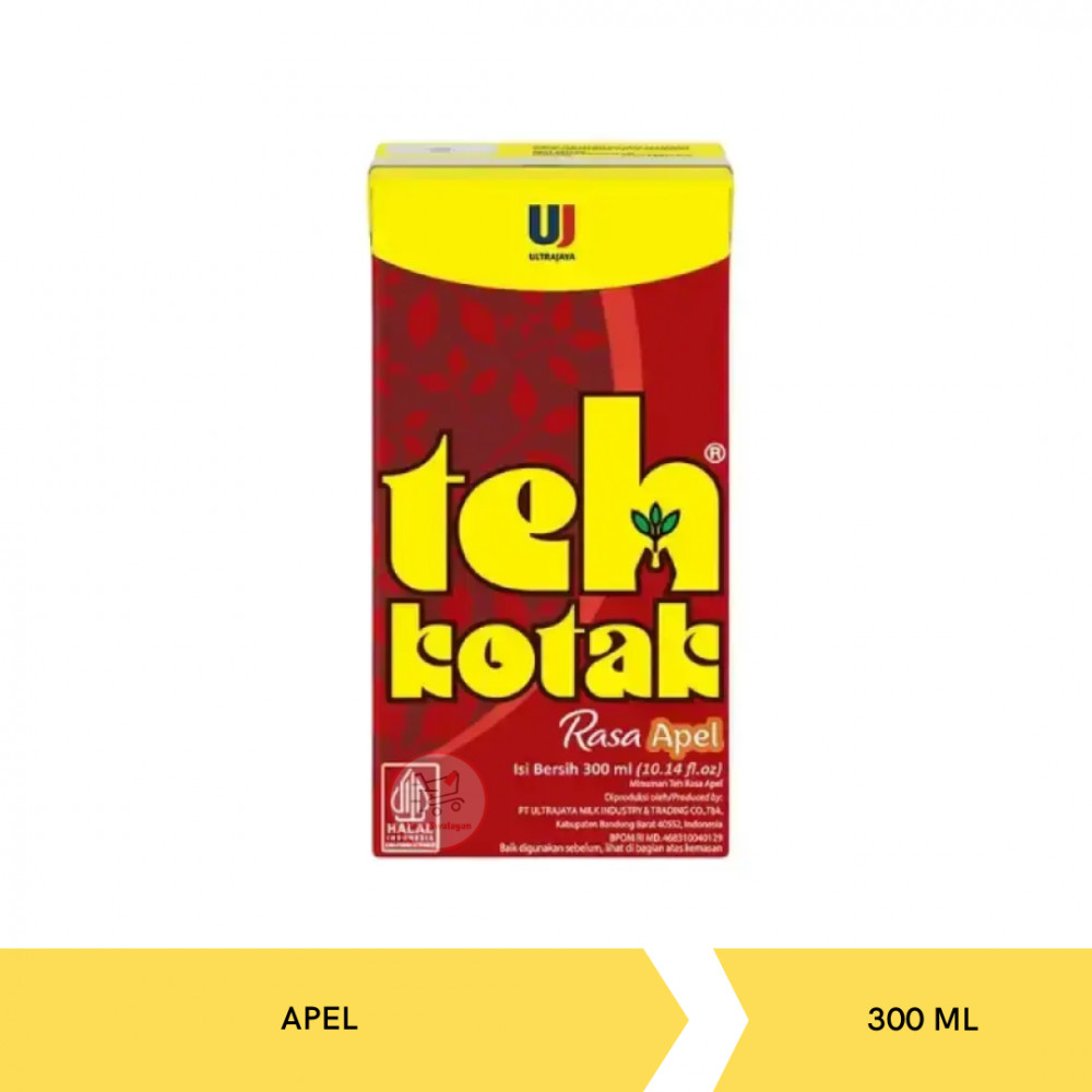 ULTRA TEH KOTAK APEL 300MLX 24