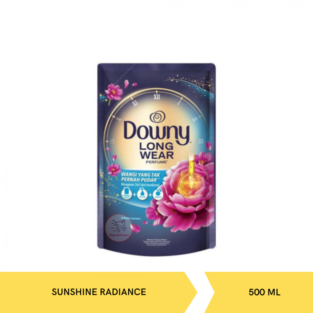 DOWNY PELEMBUT SUNSHINE RADIANCE 500MLX12