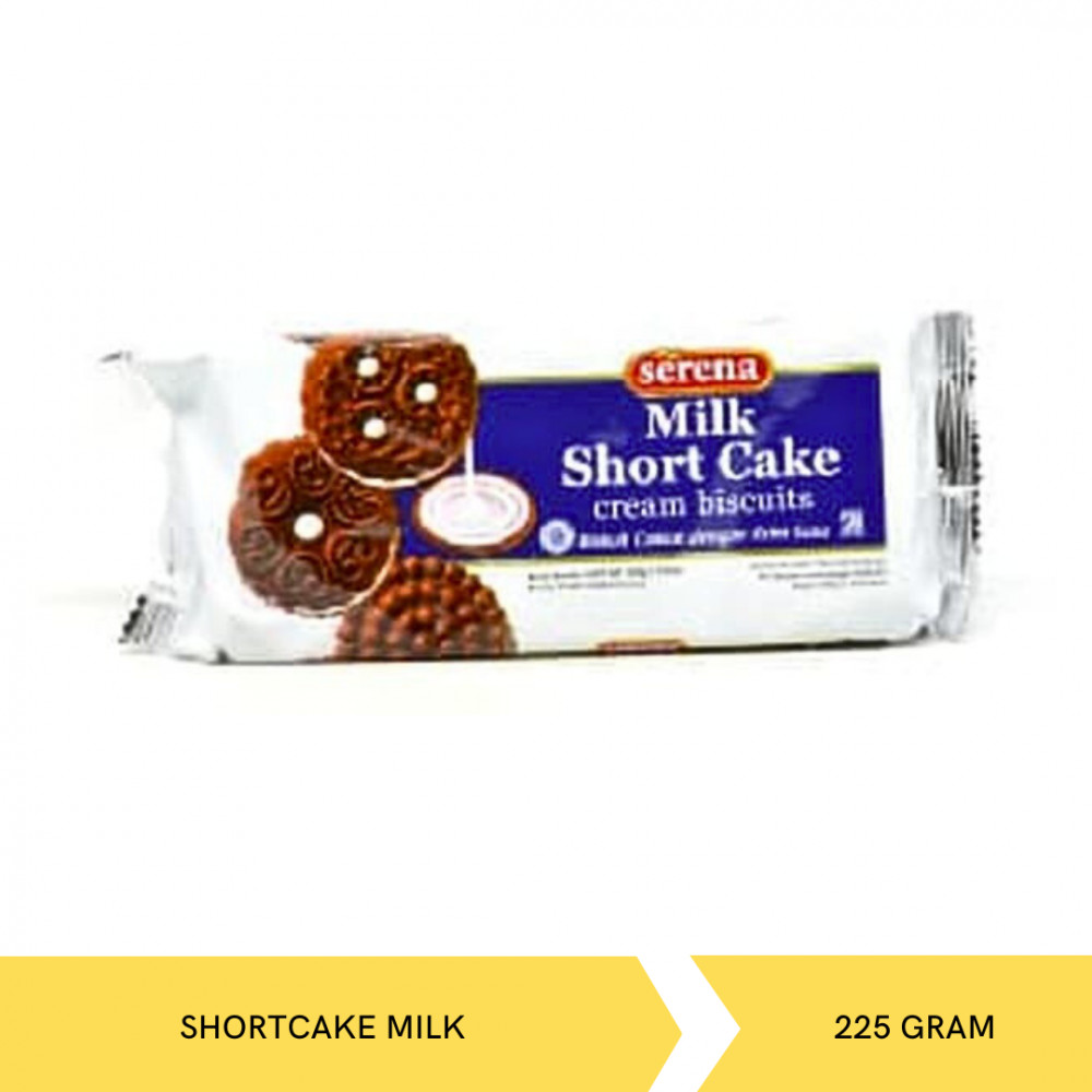 SERENA SHORTCAKE MILK 225G X 30