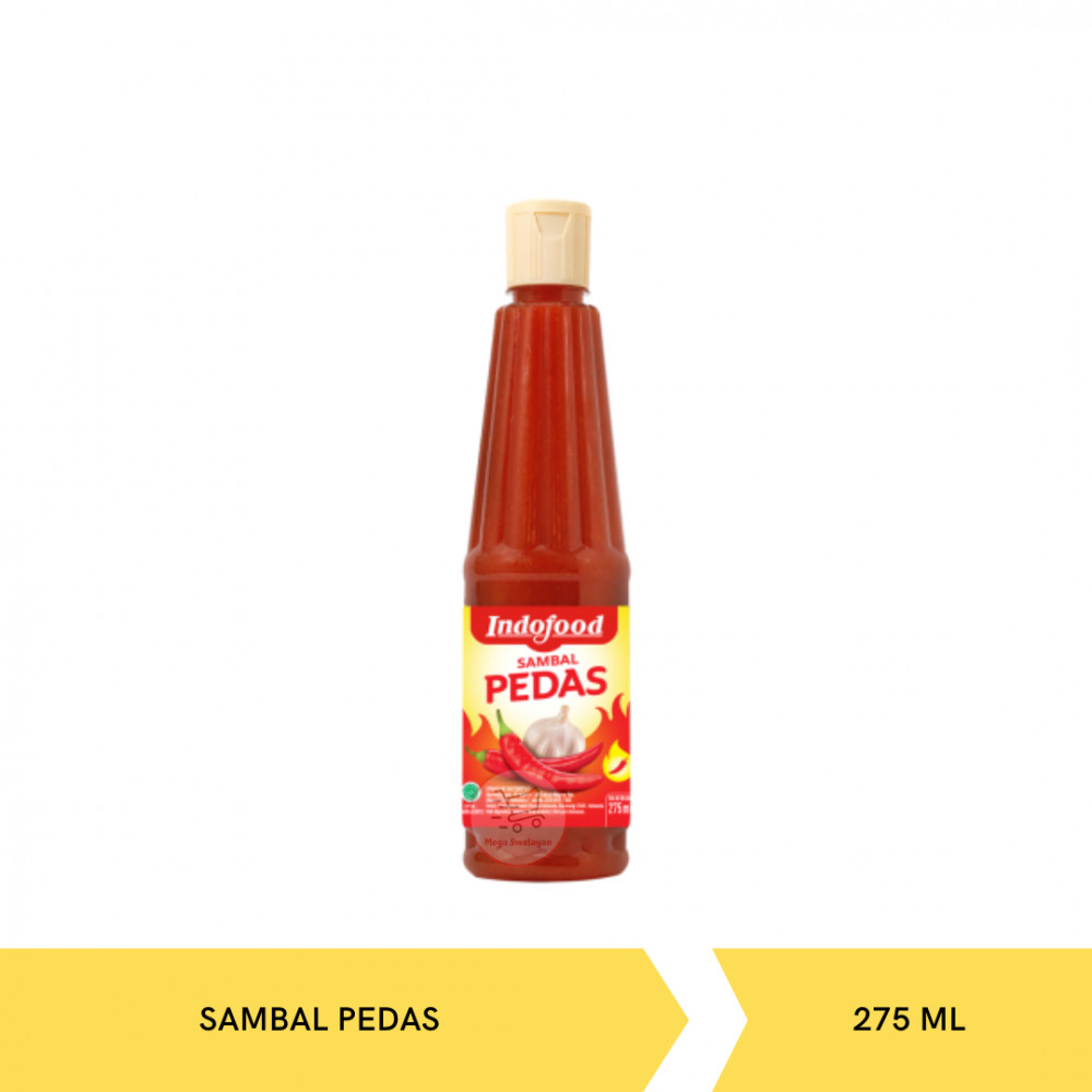 INDOFOOD SAMBAL PEDAS 275ML X 24