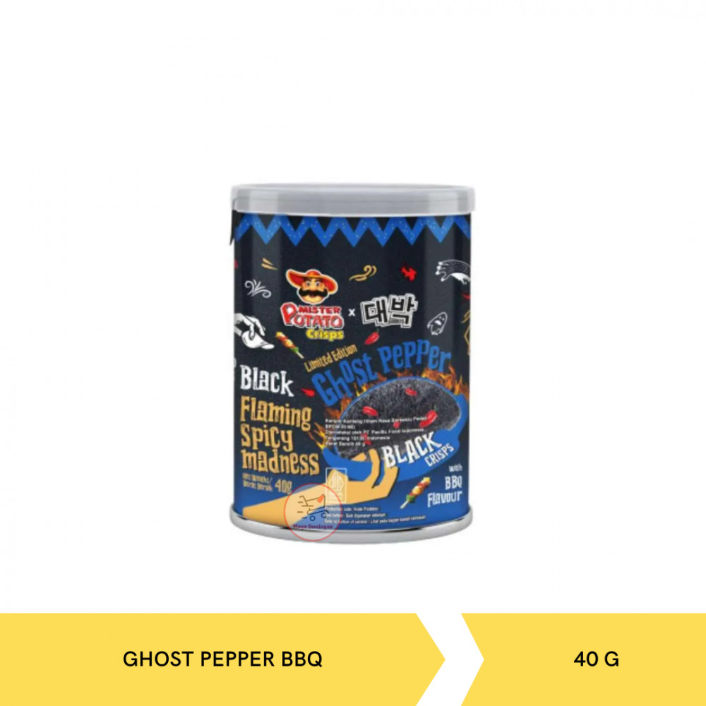 MR POTATO GHOST PEPPER BBQ 40G X 24
