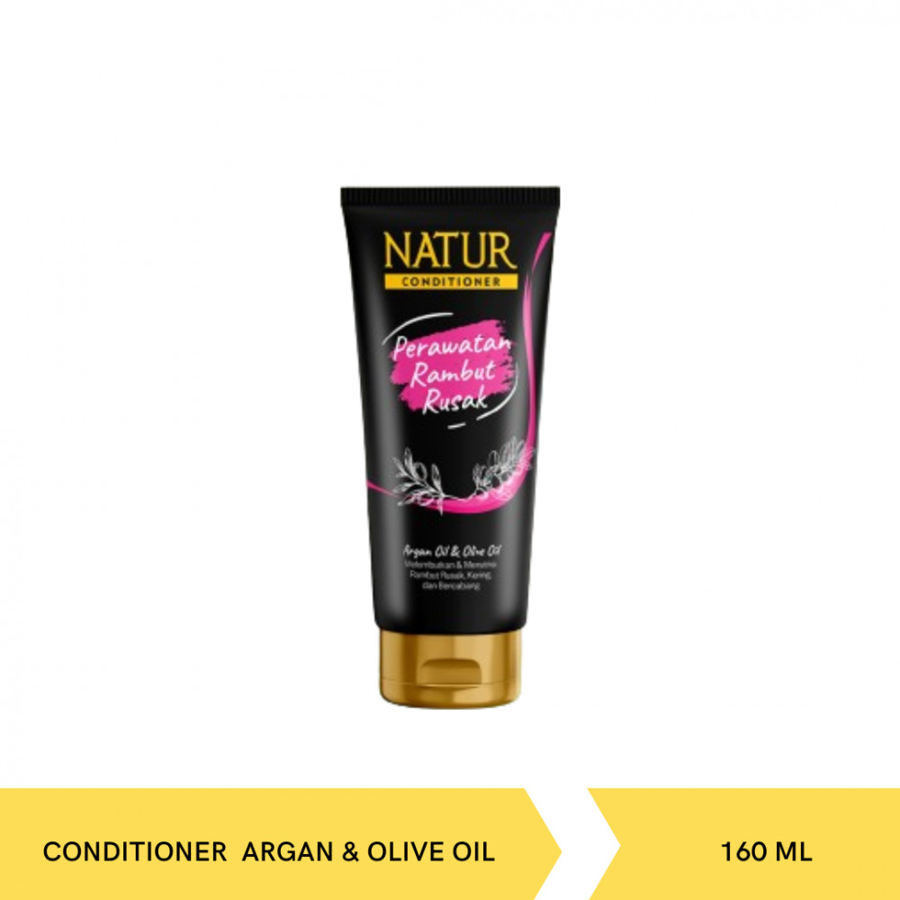 NATUR CONDI ARGAN OIL&OLIVE OIL 160ML