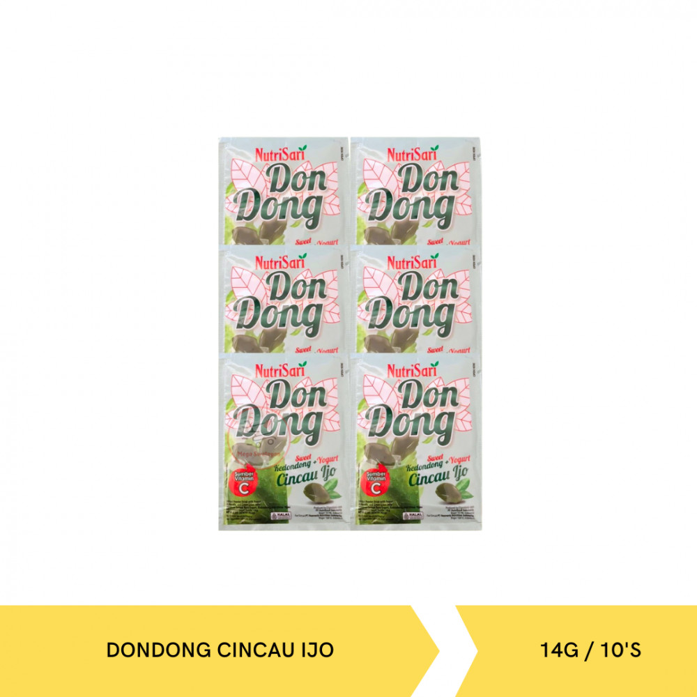 NUTRISARI DONDONG CINCAU IJO 14G/10SX16
