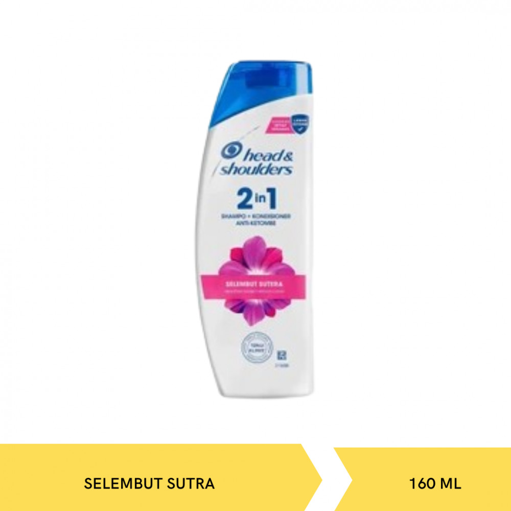 HEAD&SHOULDERS SHP 2IN1 SELEMBUT SUTRA 160ML