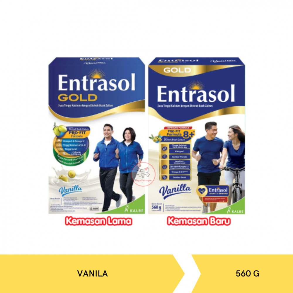 ENTRASOL GOLD VANILA 560G