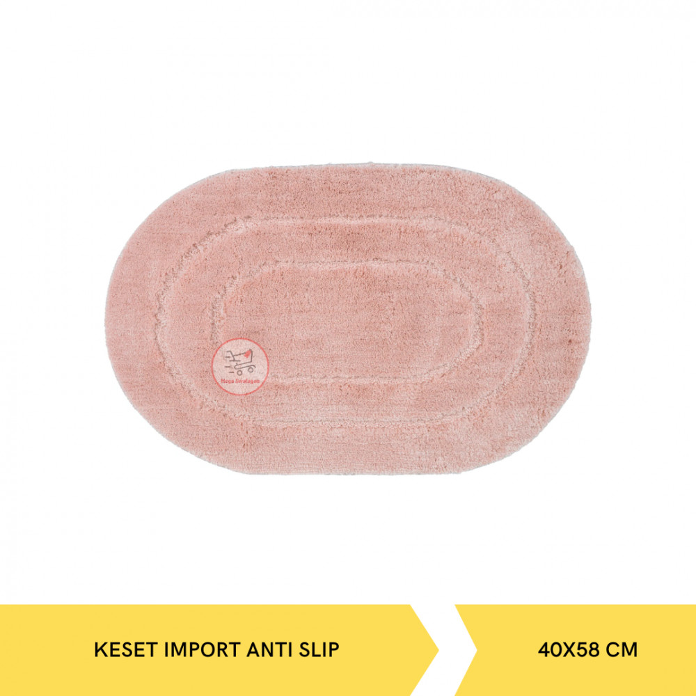 ROOM MAT KESET IMPORT ANTI SLIP #11054 40X58CM