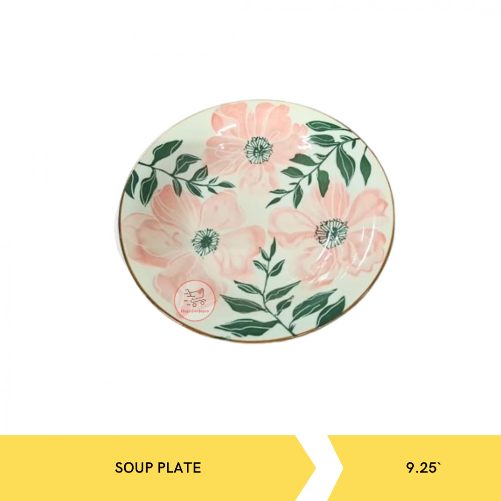 BRESCIA BR-9.25PL-BLUME SOUP PLATE 9.25`