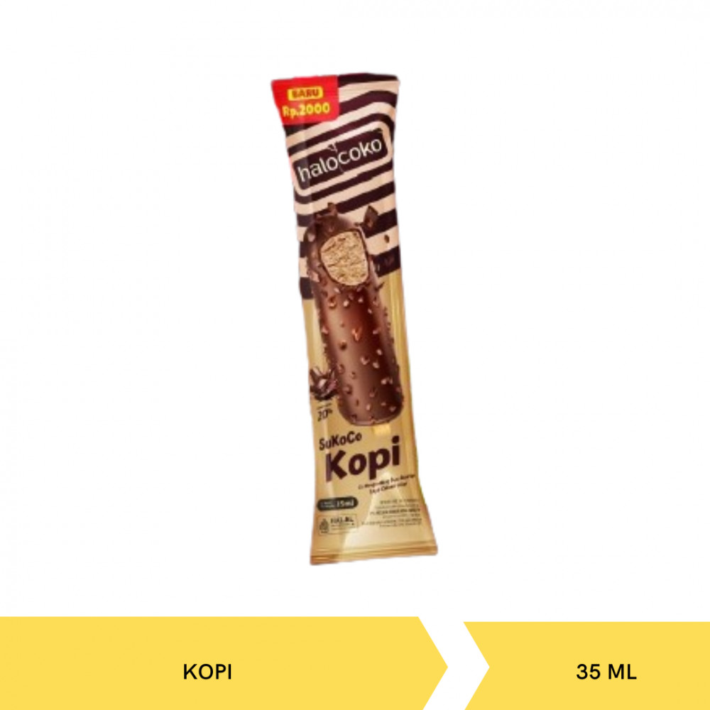 HALOCOKO ICE CREAM SUKOCO KOPI 35MLX 60