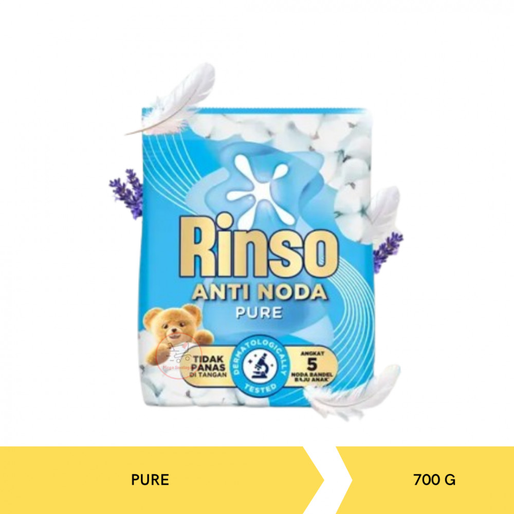 RINSO AN PWD PURE 700G X 12