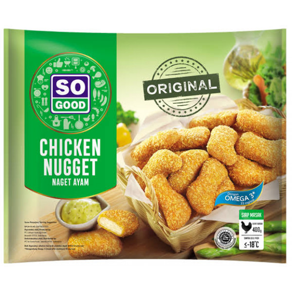 SO GOOD CHICKEN NUGGET ORIGINAL 400G